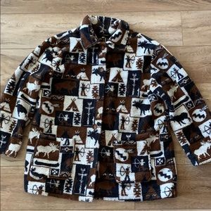 Moose Plush Sherpa  jacket